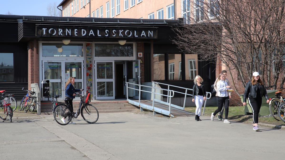 Haaparannan Tornedalsskolan.