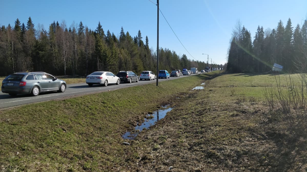 Liikenneonnettomuus Simossa 15.5.2019.