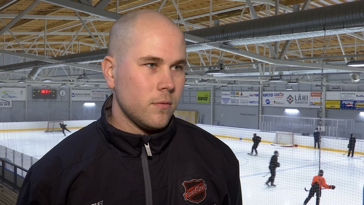 KooKoon c-junioreiden vastuuvalmentaja Antti Kinnunen