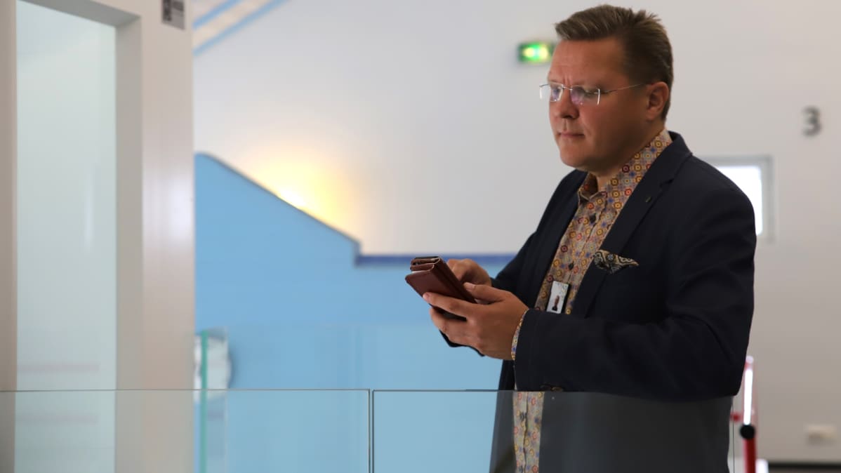 Koulutuskuntayhtymä Tavastian it-päällikkö Petri Nuorteva.
