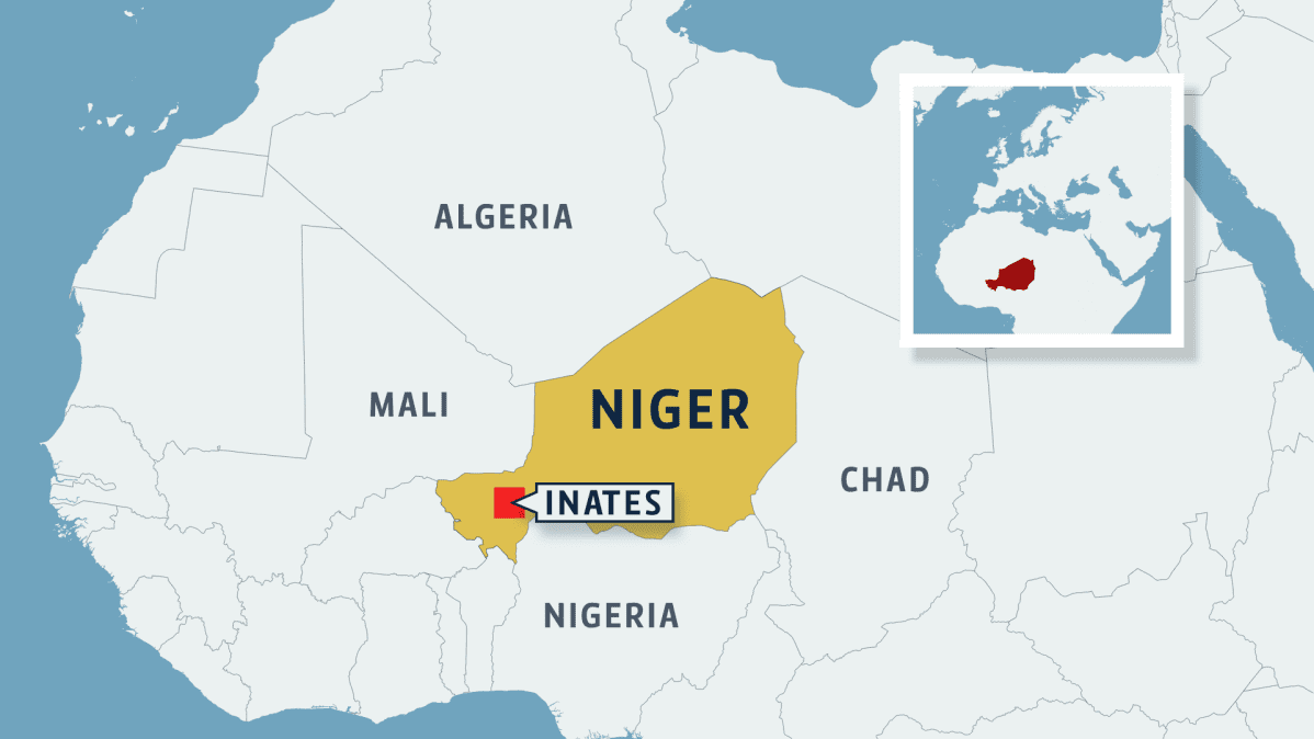 niger kartta Yli 70 sotilasta kuoli iskussa sotilastukikohtaan Nigerissä | Yle 