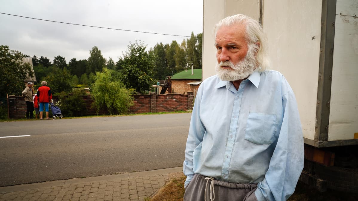 Kuvassa on näkymä Valko-Venäjän maaseudulta.