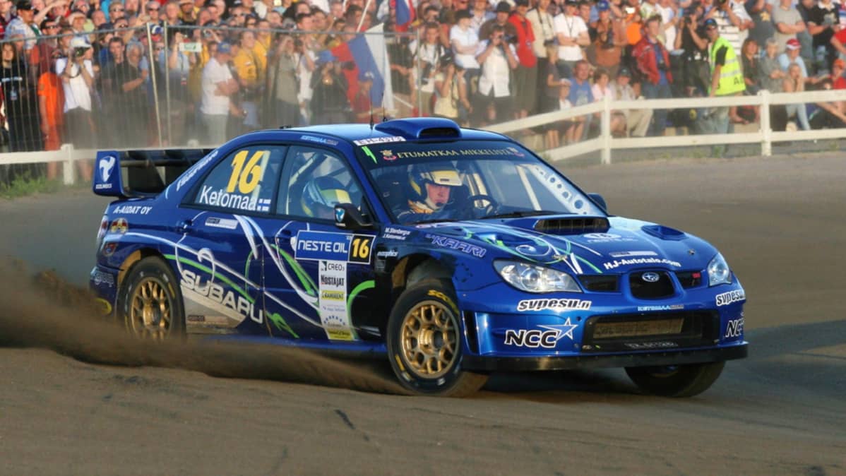 Jari Ketomaa au test de spécialité du championnat du monde de Jyväskylä.