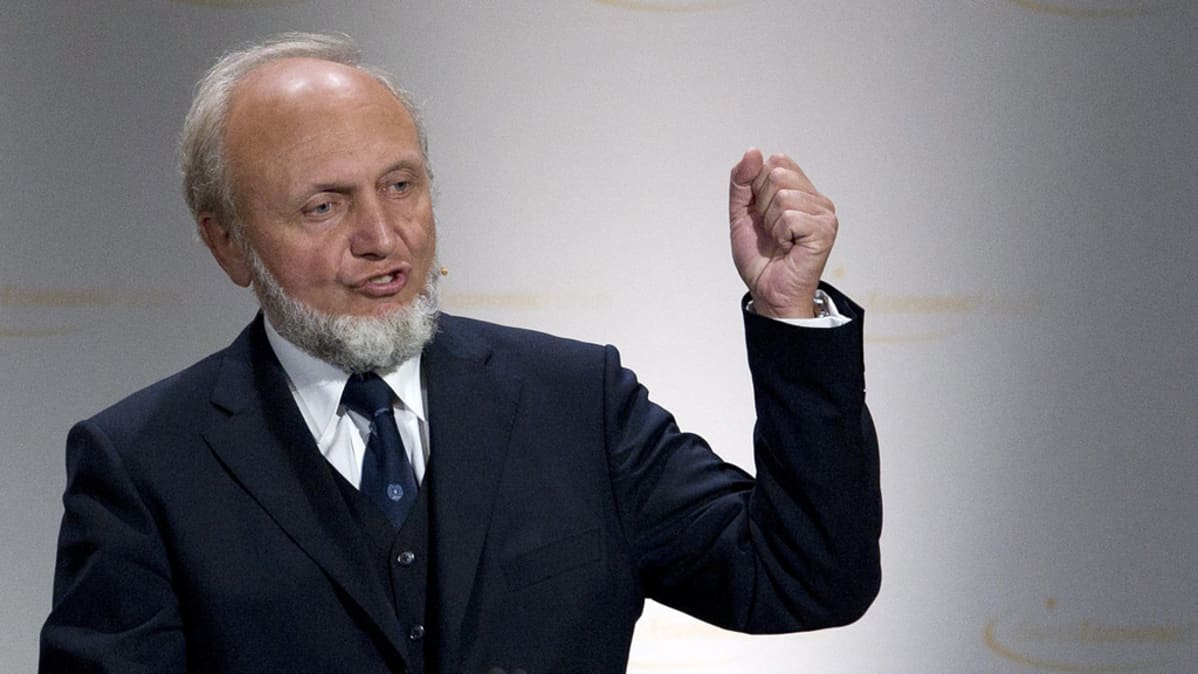 Saksalainen ekonomisti ja Ifo-instituutin pääjohtaja Hans-Werner Sinn.