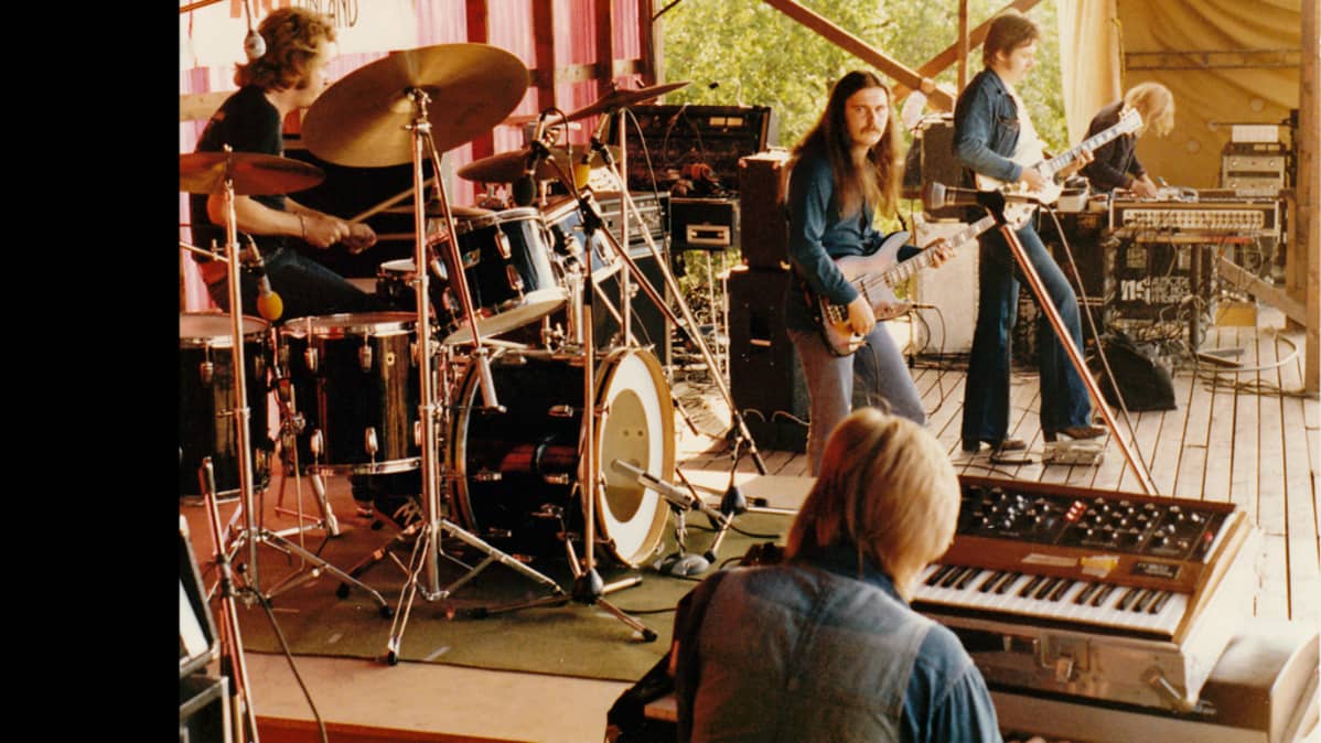 Pekka Pohjola Group Kuusrockissa vuonna 1978