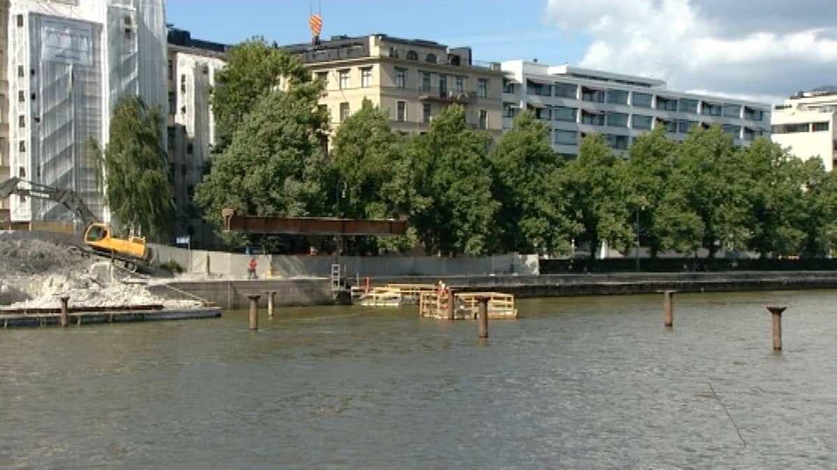 Myllysilta on purettu.