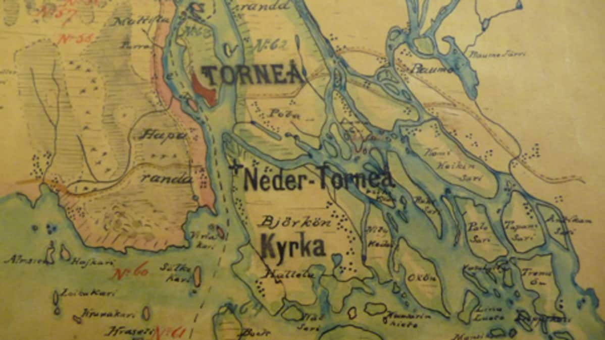 vanha suomen kartta