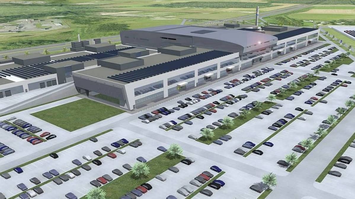 Havainnekuva Sunny Car Centerin autokaupan keskuksesta Kirstulassa