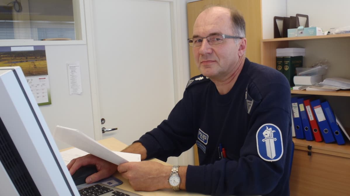 Ylikonstaapeli Matti Virrantalo Pohjois-Karjalan Poliisilaitokselta