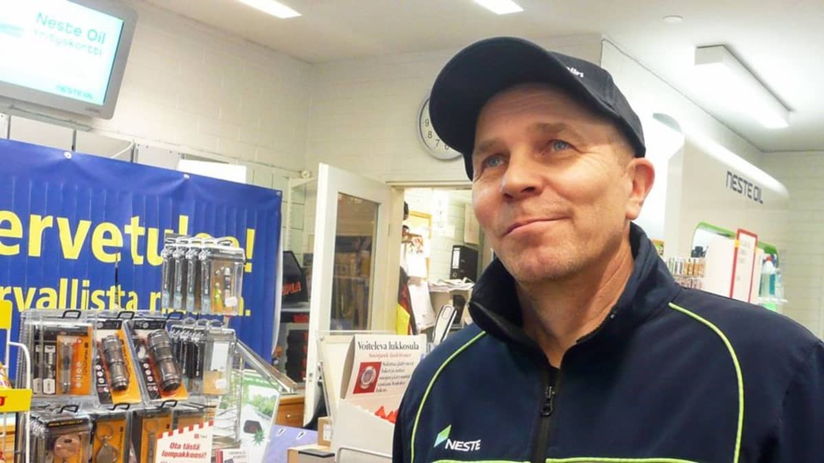 Rovaniemeläinen bensiinikauppias Pekka Pääkkö
