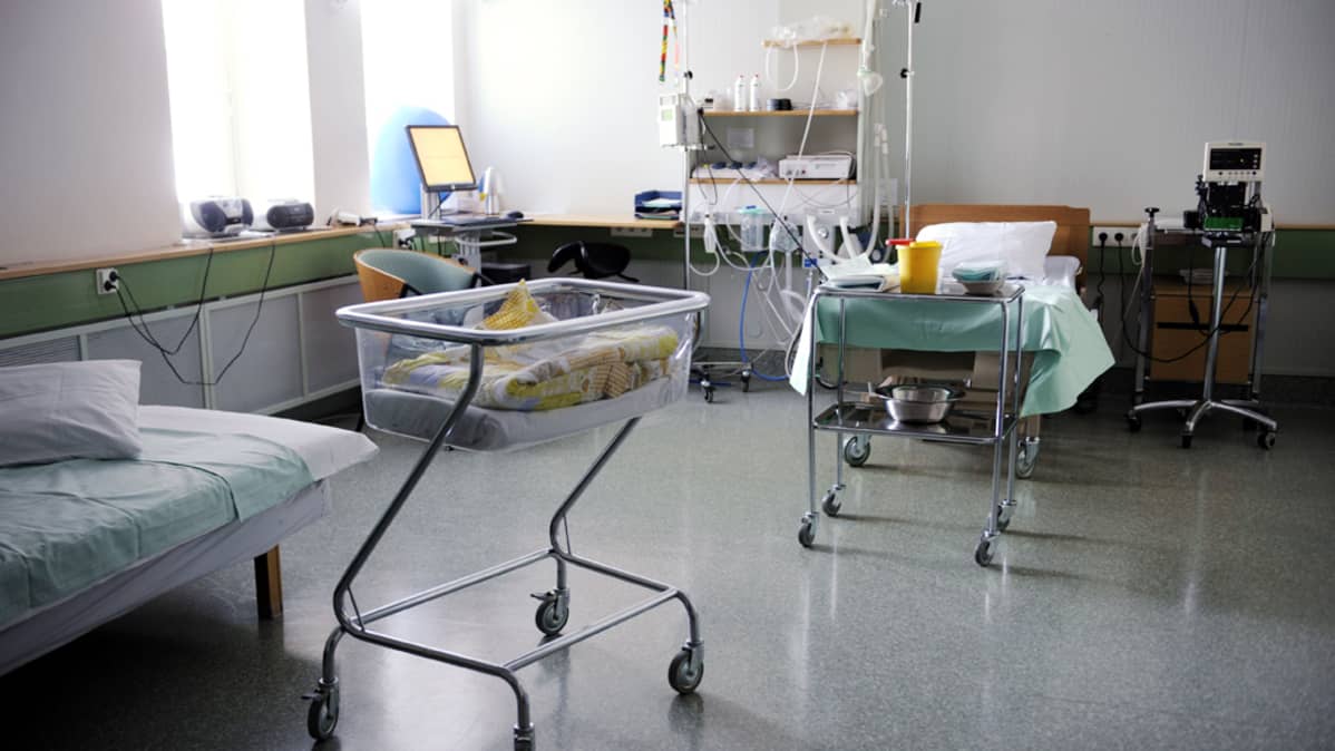 Kätilöopiston sairaalan synnytysosaston Haikaranpesä 27. tammikuuta 2010.