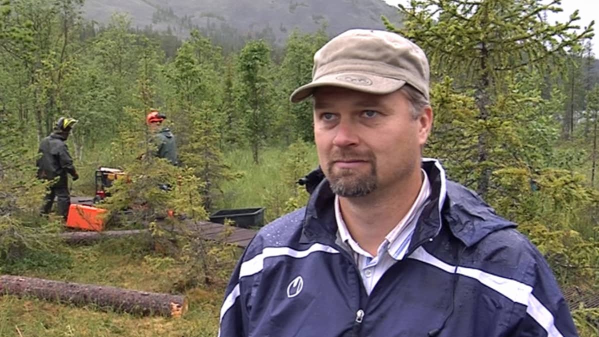 Puistonjohtaja Pekka Sulkava.