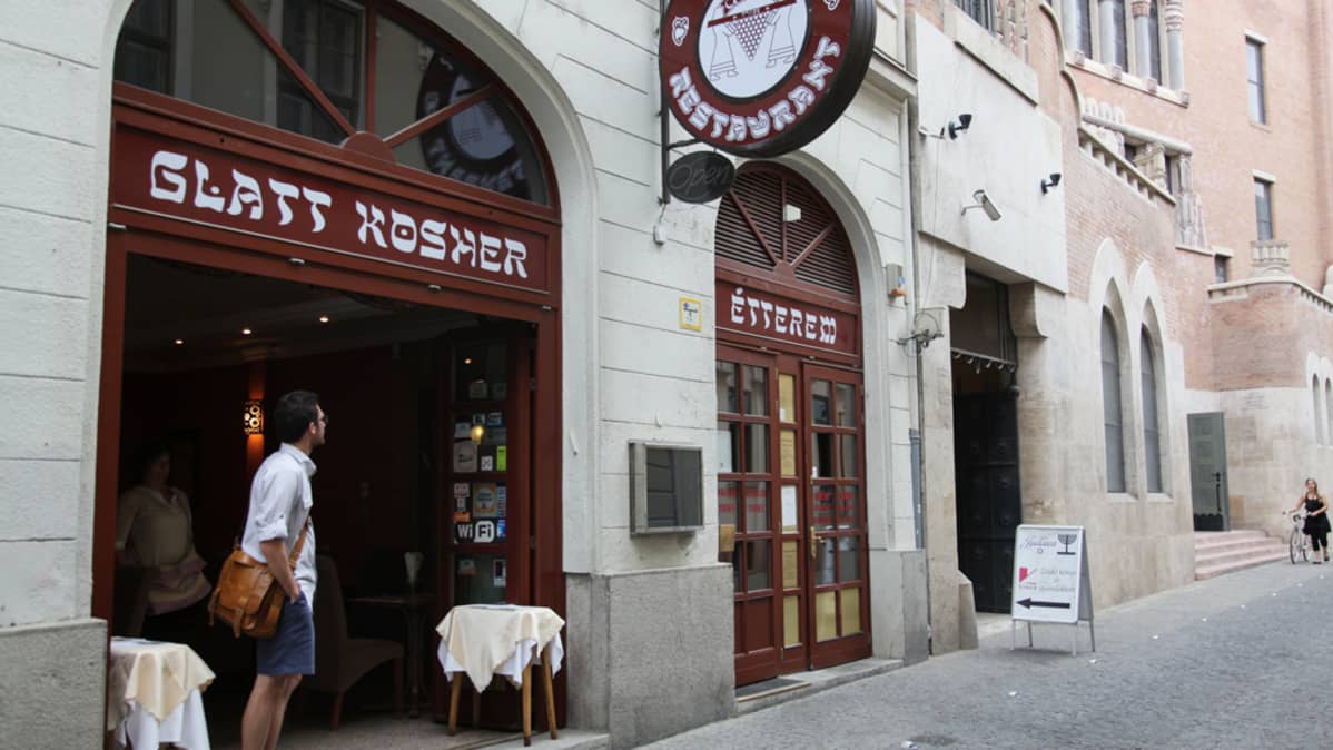 Kosher-ravintola Budapestissa.