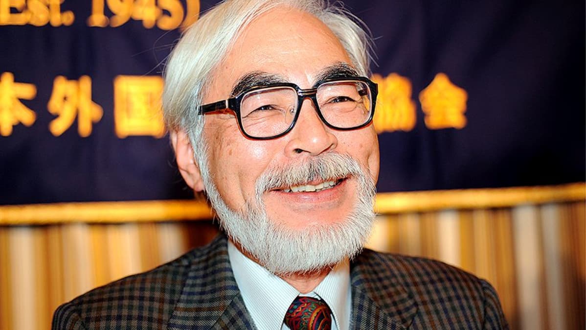 Animaatio-ohjaaja Hayao Miyazaki.