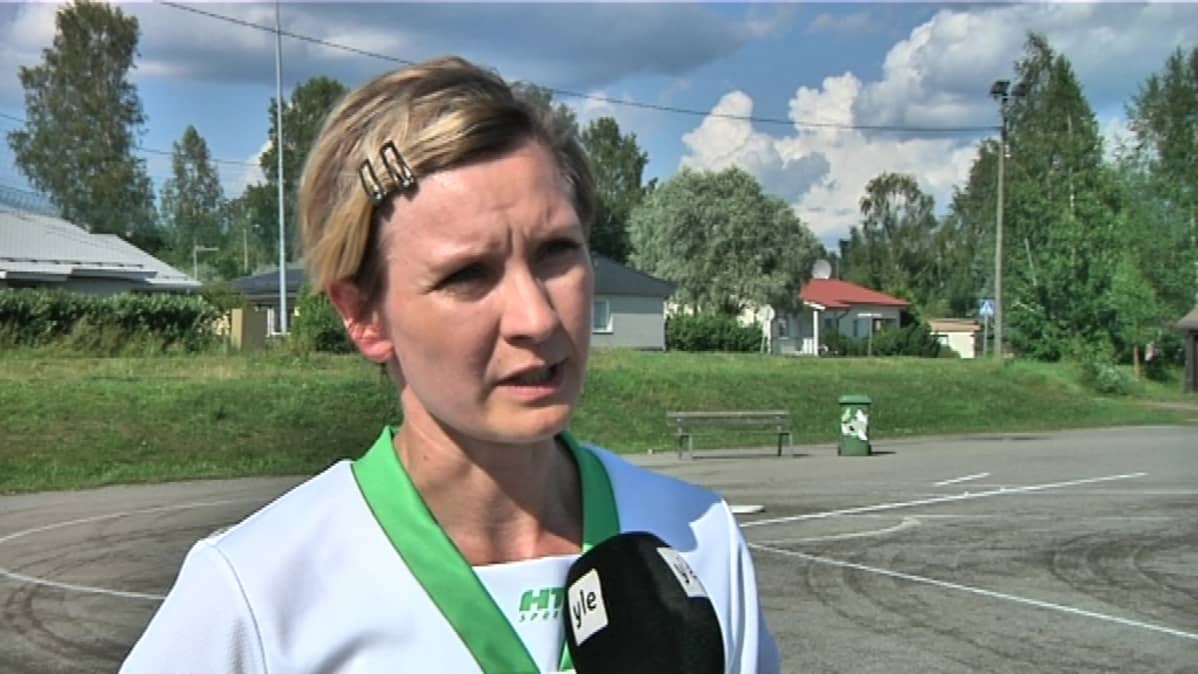 Mikkelin Pallonlyöjien sihteeri Susanna Suvimaa.
