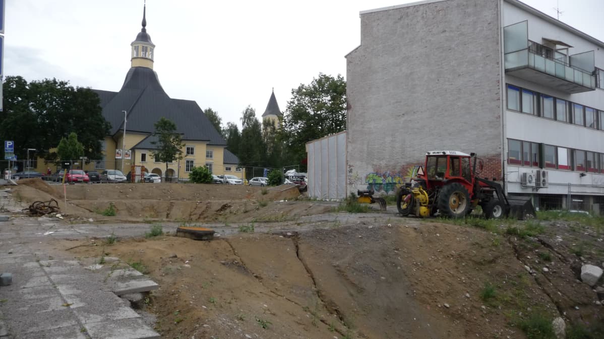 Lappeenranta City Citykortteli Op tontti Tapanaisen tontti Marian kirkko