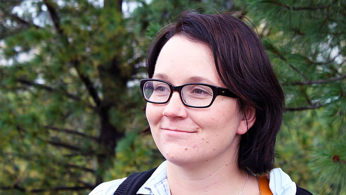 Rovaniemeläinen pienyrittäjä Heidi Alariesto
