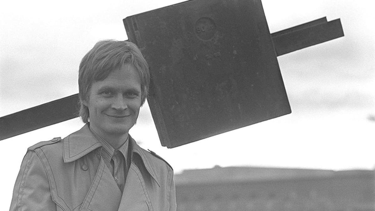 Jarkko Laine 1970 -luvulla Helsingin Herttoniemessä.