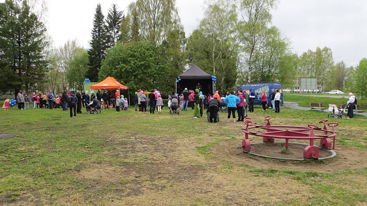 Kemin lasten liikennepuisto.