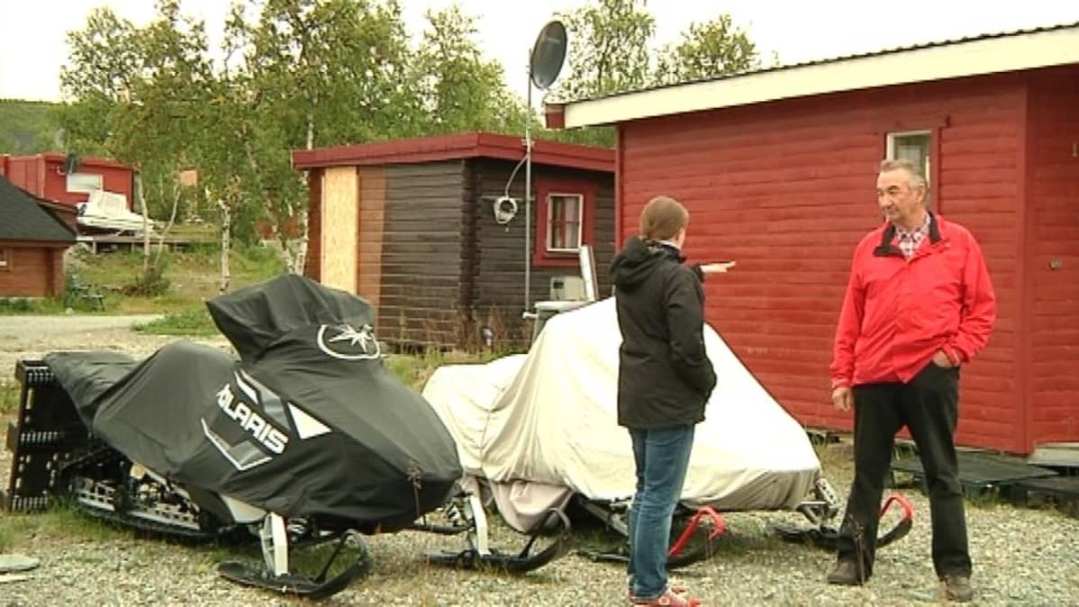 Yrittäjä Taisto Vanhapiha.
