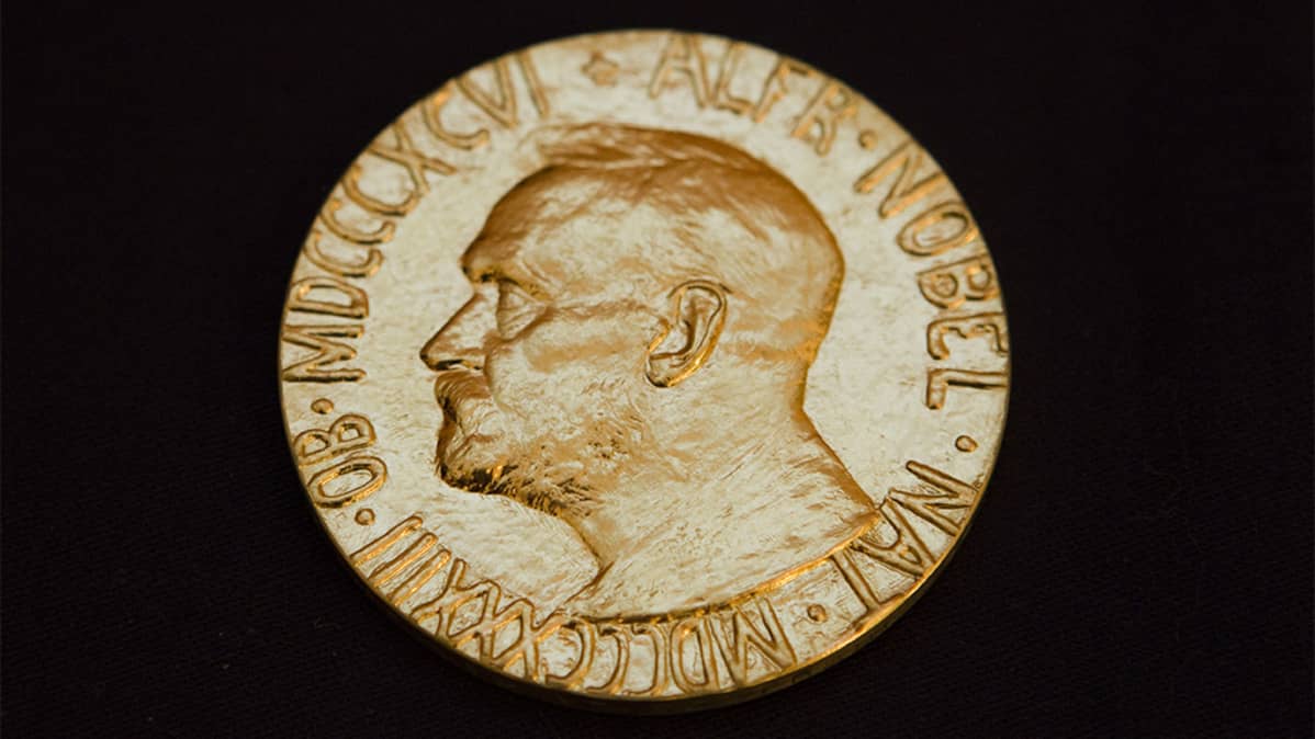 Rauhan nobel-palkintomitali.