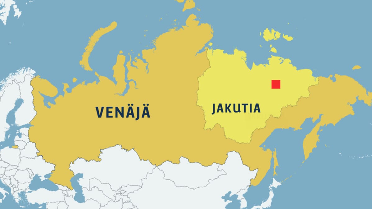 siperia kartta Kesäinen lumisade yllätti Siperian Jakutiassa – kuvat | Yle 