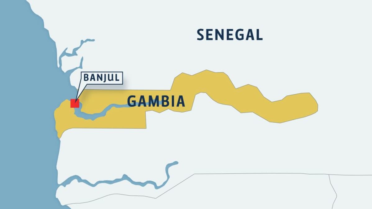 gambia kartta Senegalin armeija: Ylitämme Gambian rajan keskiyöllä, ellei 