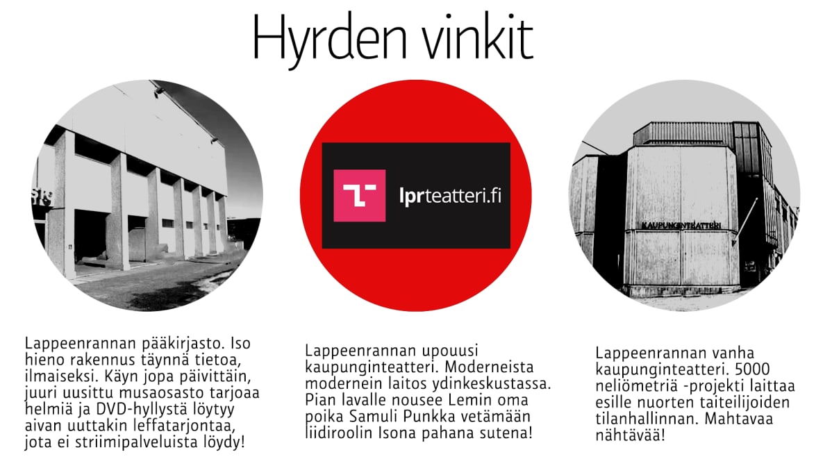 HYRDEN KULTTUURIVINKIT
