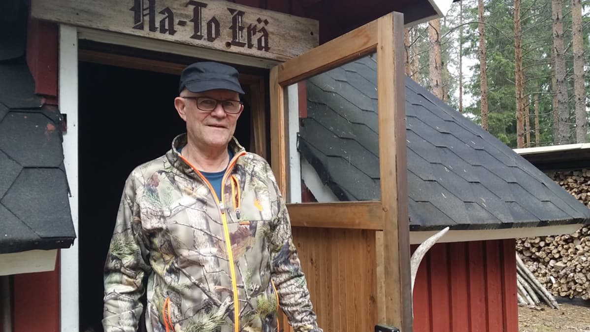 Metsästysseura Naapurinvaara-Torinkylän Erä ry:n puheenjohtaja Matti Härkönen.