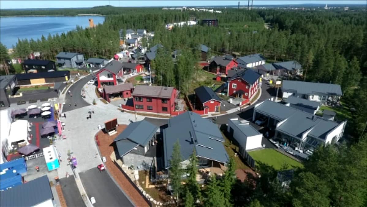 Asuntomessualue Seinäjoella.