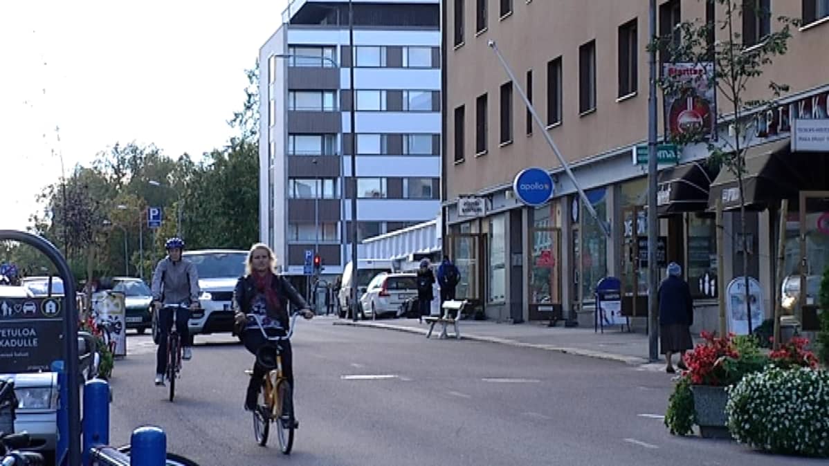 Yläkaupunki ja Kauppakadun pihakatu ovat herkkiä kehittämiskohteita.