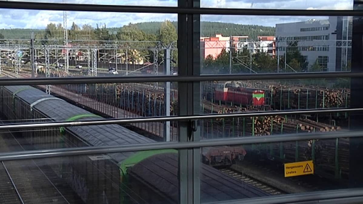 Rantaväylä ja ratapiha mullistuvat lähivuosina.