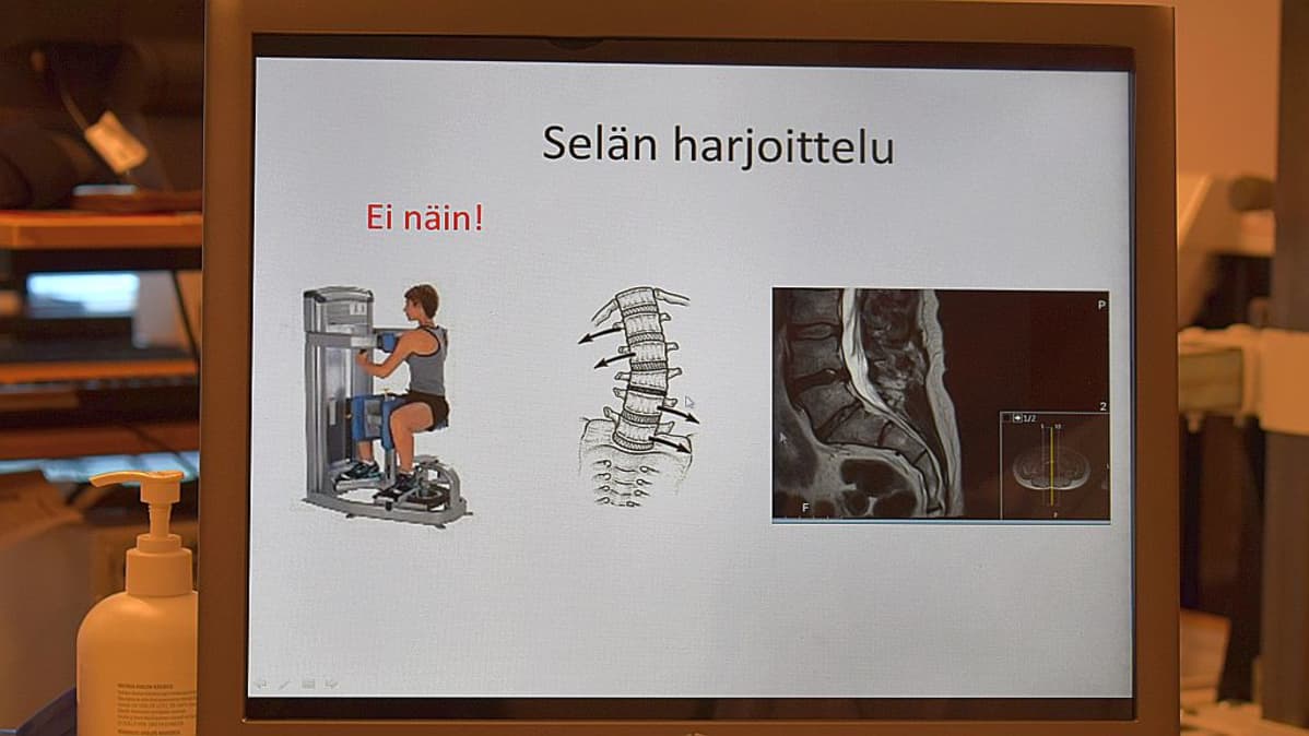 Selkävaivaisella vaiva pahenee, jos tehdään vääriä liikkeitä.