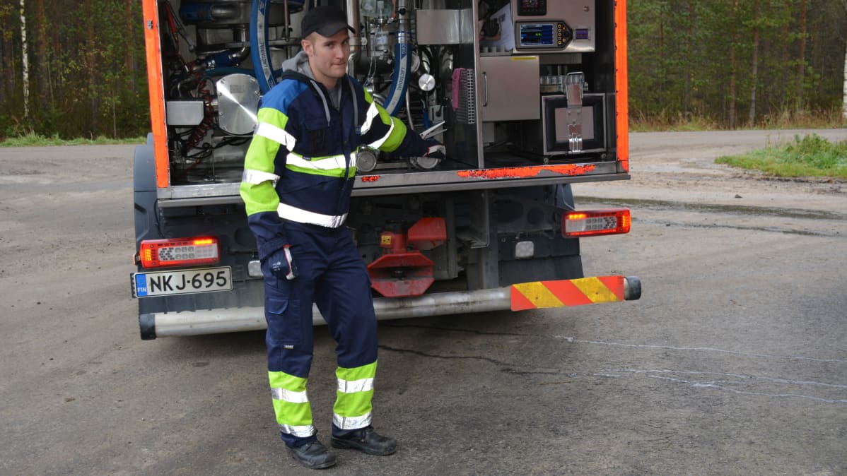 Kuljetusyrittäjä Harri Ryhänen