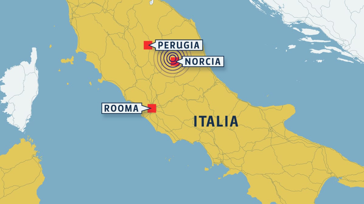 Italian kartta.