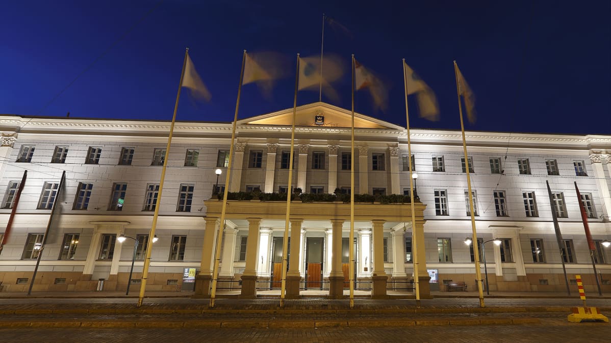 Helsingin kaupungintalo.