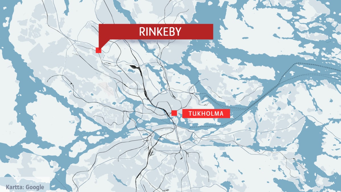 tukholman kartta google Mellakoita Tukholman Rinkebyssä – poliisi ampui varoituslaukauksia 
