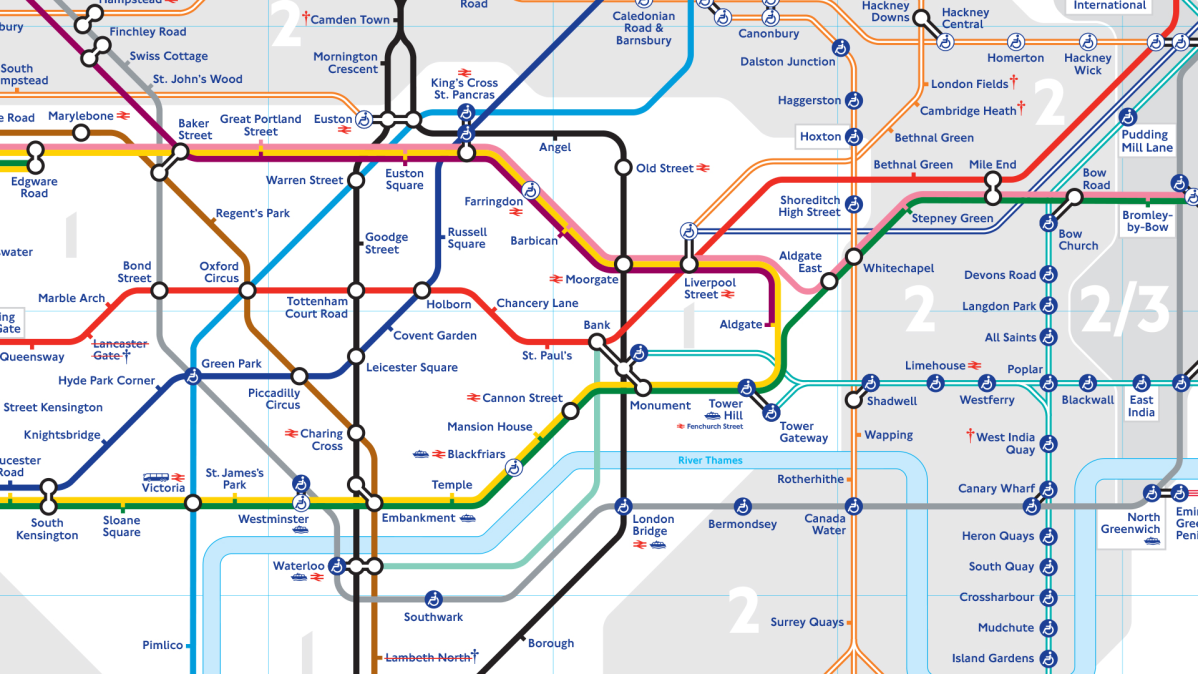 lontoo metro kartta Kokeile, miltä tuntuu olla punavihersokea: tältä näyttää Lontoon 