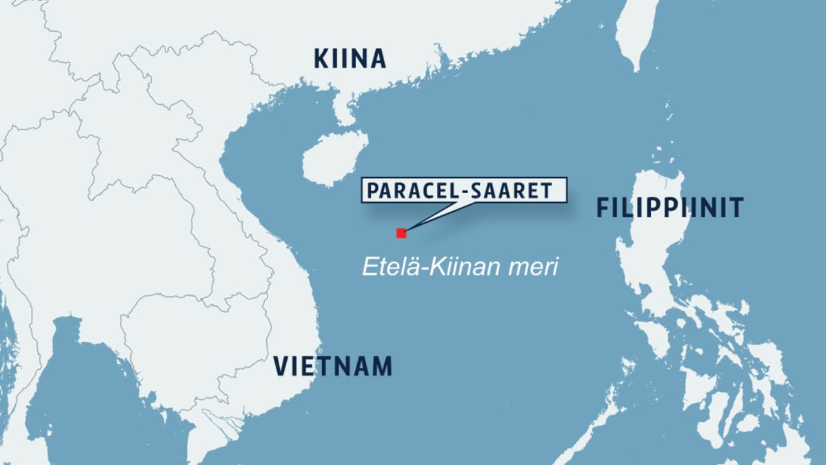 etelä kiinan kartta Suomalainen venekunta tuuliajolla Etelä Kiinan merellä | Yle 