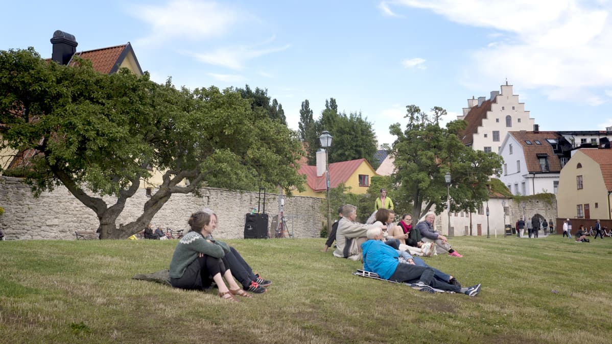 Almedalenin politiikkaviikko järjestetään Visbyssä.