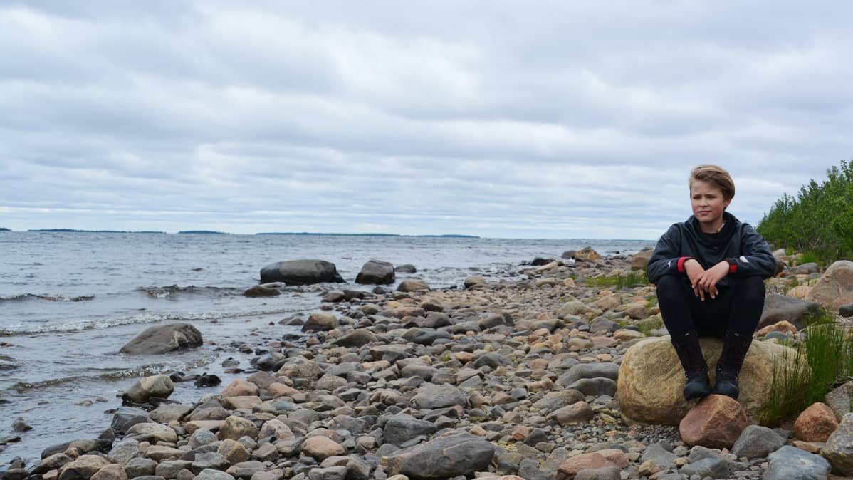 Perämeren kansallispuisto Vähä-Huituri ja puistokummi Otso Kotila.