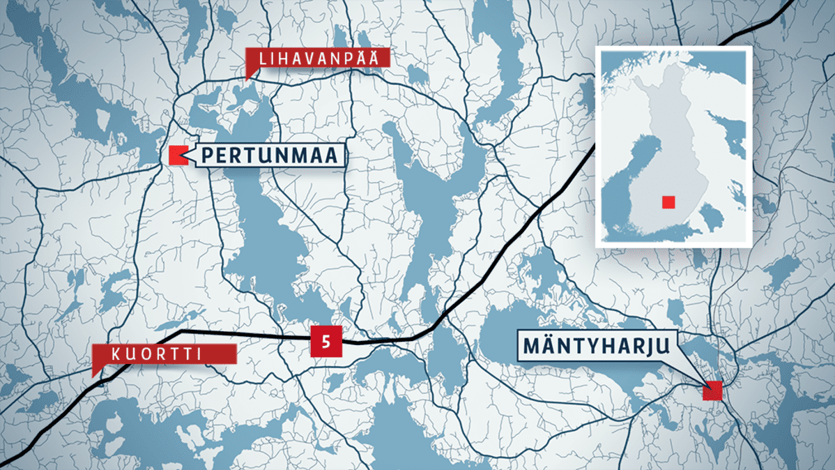 pertunmaan kartta Pertunmaan kirkonkylälle vedenkeittokehoitus | Yle Uutiset | yle.fi