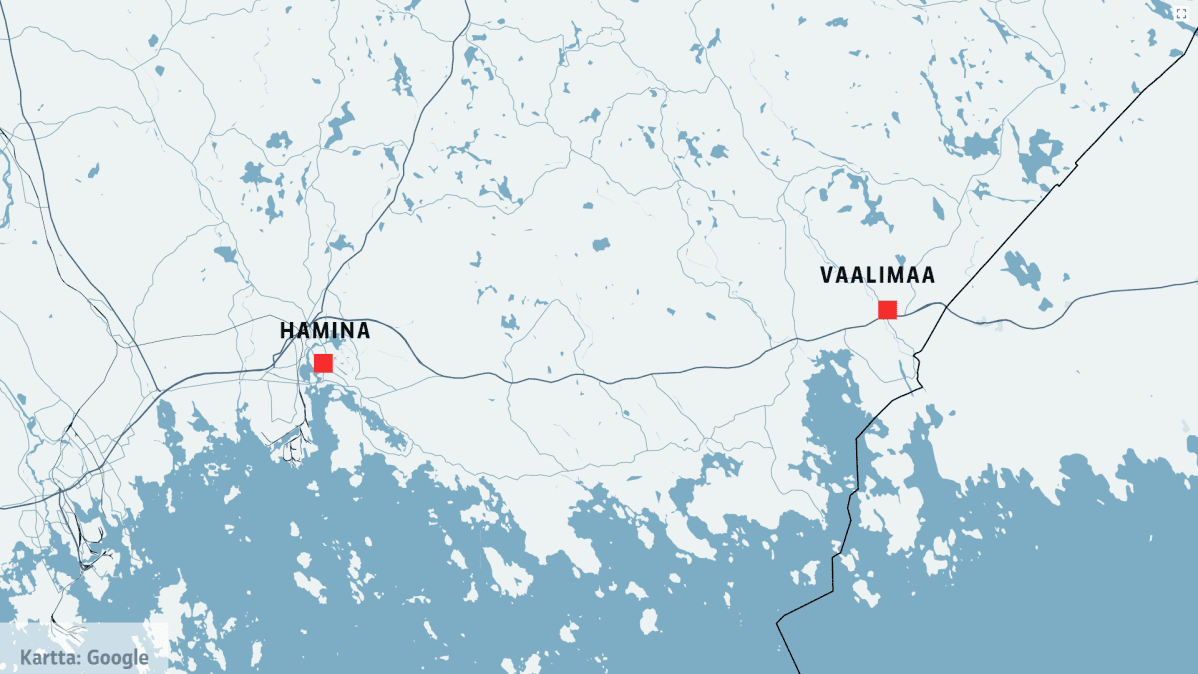 vaalimaa kartta Väkivaltarikos Virolahden Vaalimaalla – Poliisi tavoitti 