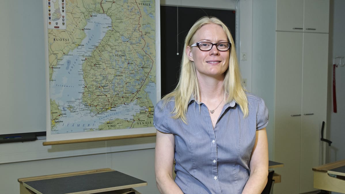 Opinto-ohjaaja Elina Salmi.