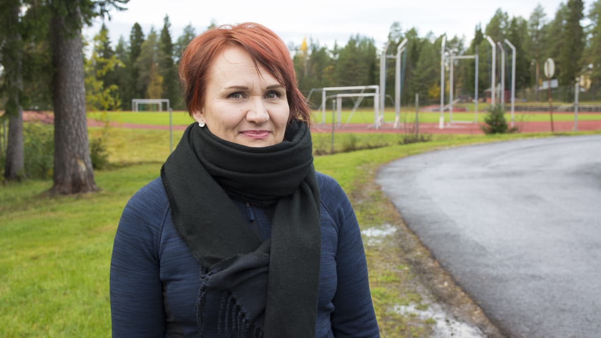 Suomussalmen Rastin yleisurheilujaoston puheenjohtaja Virpi Keränen.