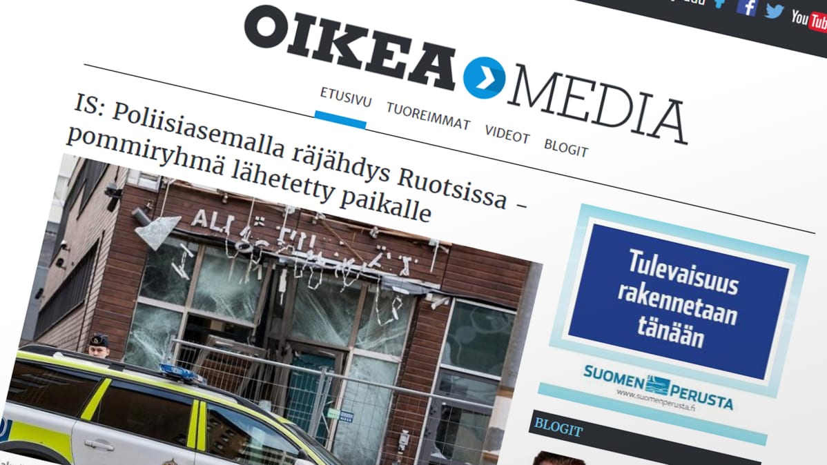 Oikea Media -nettisivut