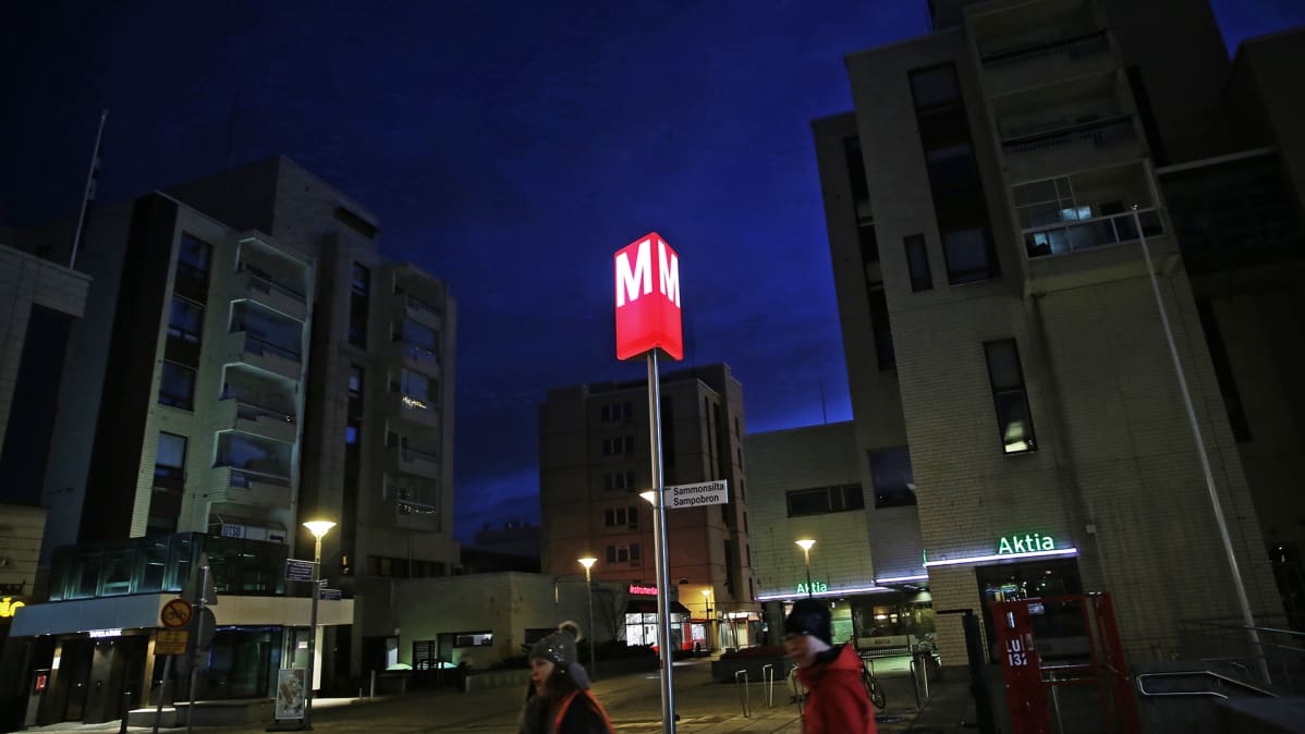 Tapiolan metroasema.