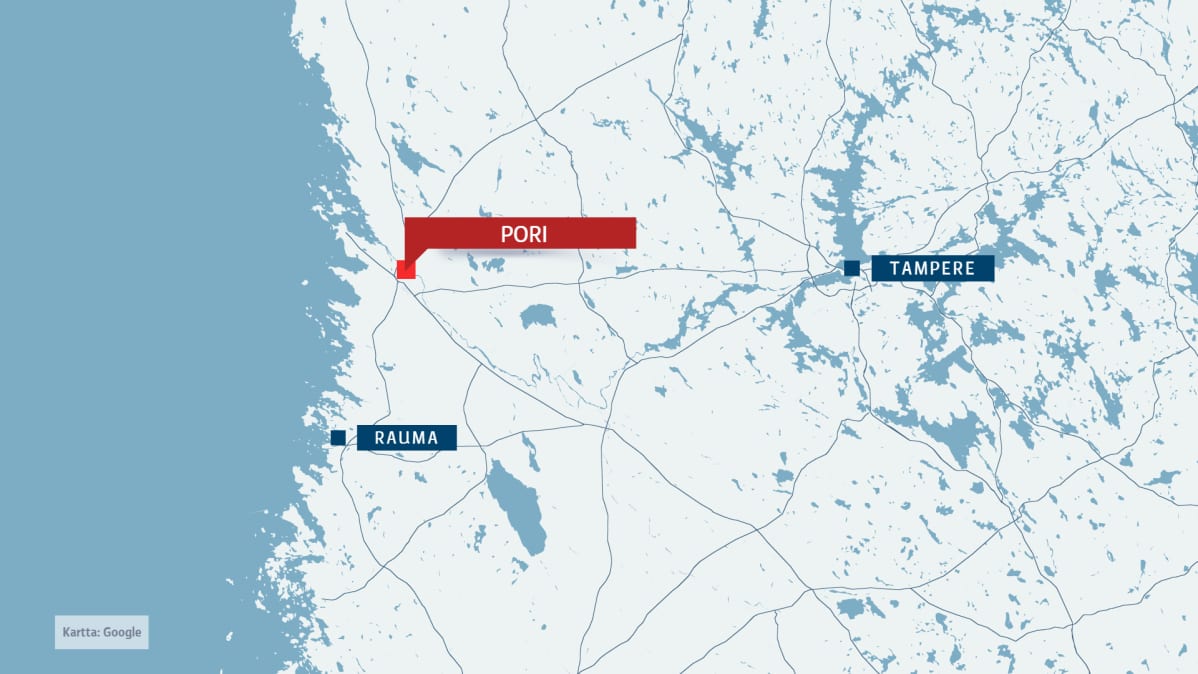 pori kartta eniro Ainakin kaksi kuollut henkilöauton ulosajossa Porissa | Yle 