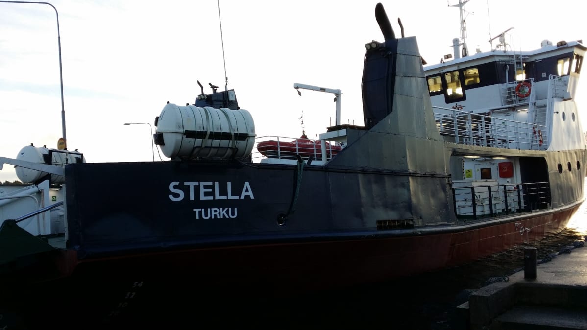 Stella-alus liikennöi Kemiönsaaren vesillä