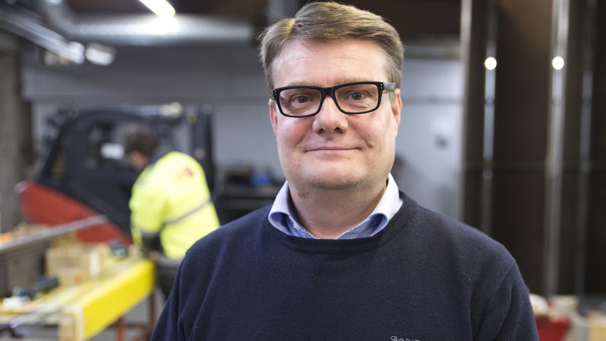 Vepe Oy:n toimitusjohtaja Antti Terkomaa